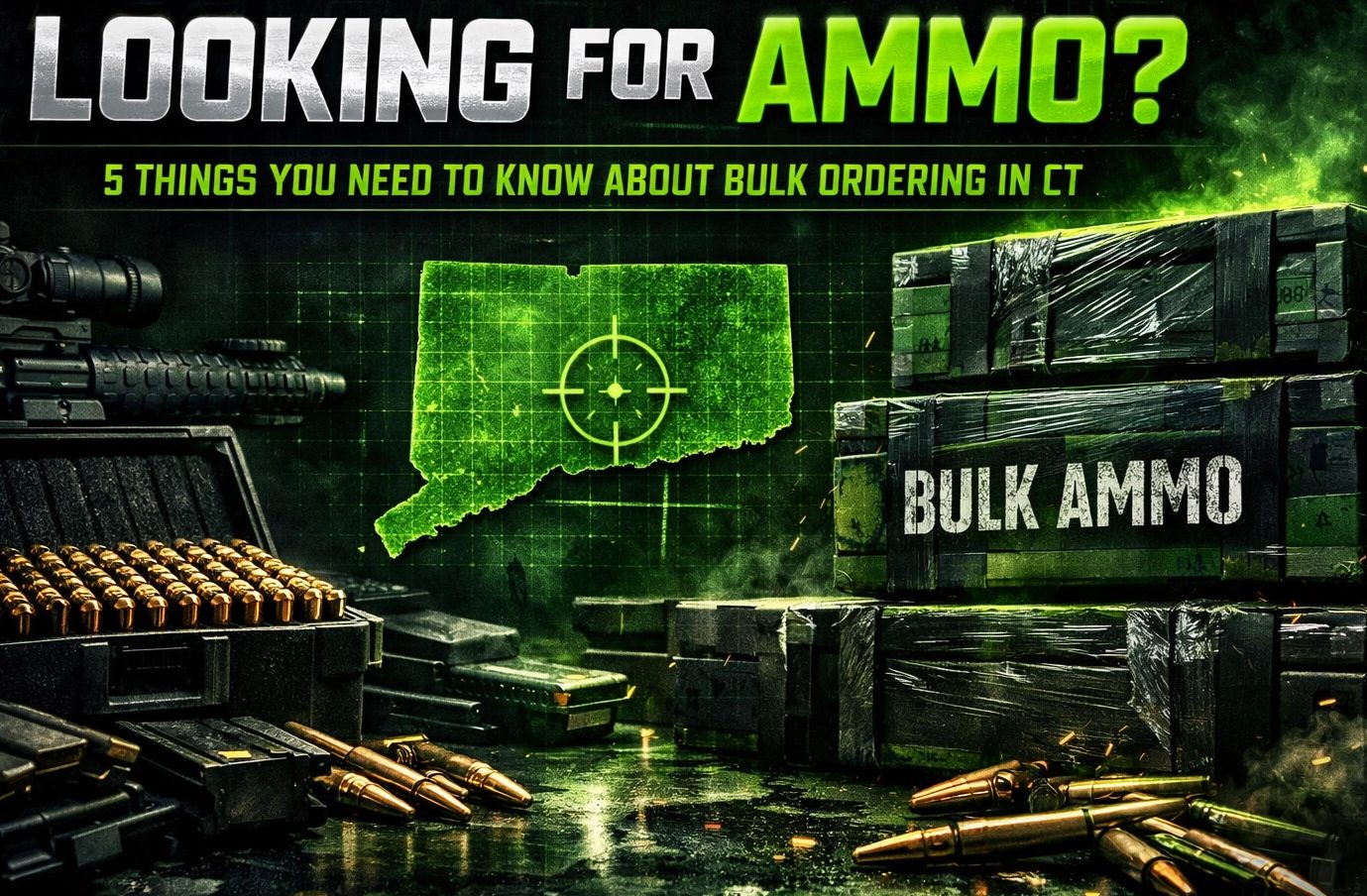 Looking for Ammo? 5 Things You Need to Know About Bulk Ordering in CT