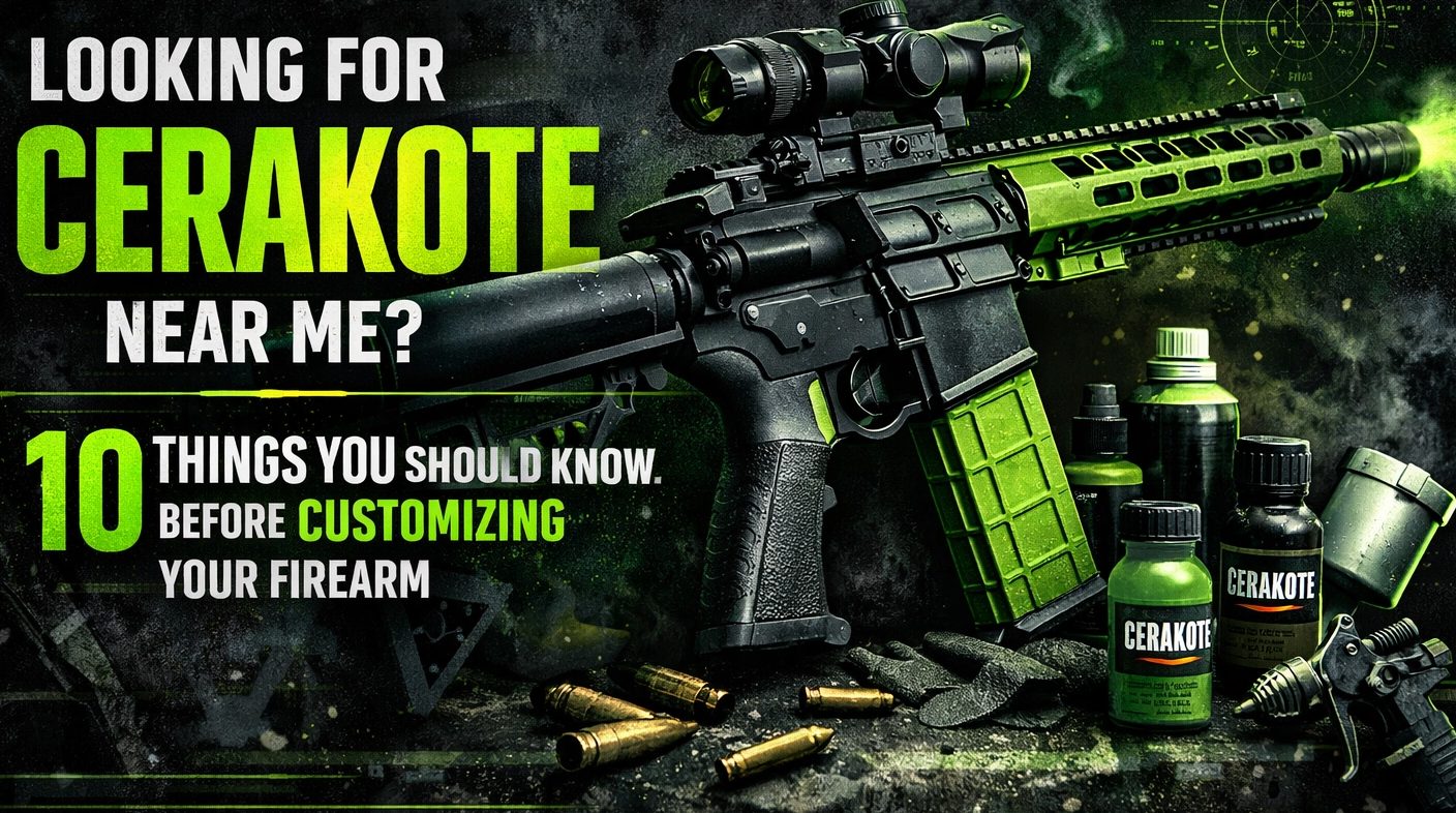 Looking for Cerakote Near Me? 10 Things You Should Know Before Customizing Your Firearm