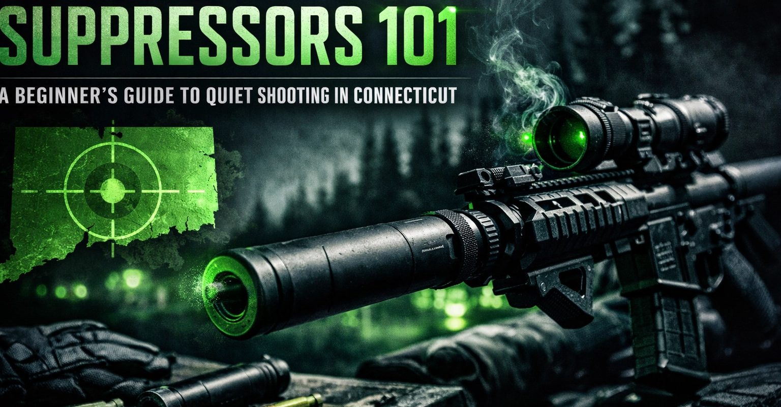 Suppressors 101: A Beginner's Guide to Quiet Shooting in Connecticut