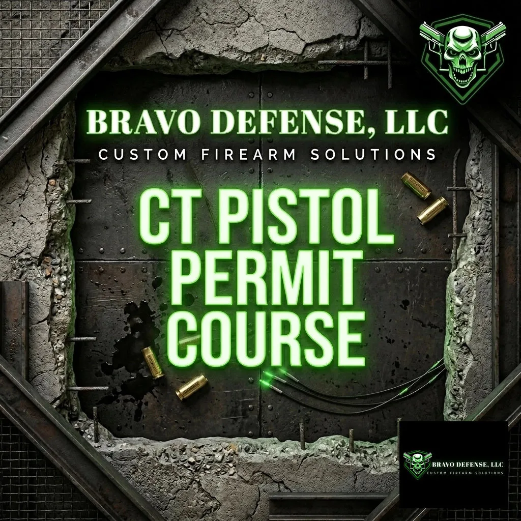 CT Pistol Permit Course at Bravo Defense LLC